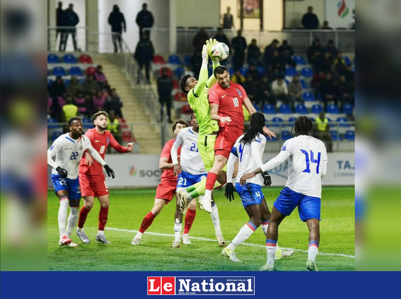 À l'occasion du 100e anniversaire de son premier match international, l'équipe nationale d'Haïti a battu l'Azerbaïdjan !